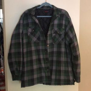 NWOT Wolverine Green Plaid Jacket